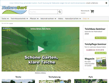 Tablet Screenshot of naturagart.de